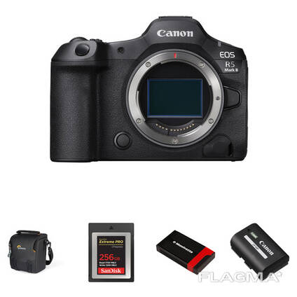 Canon EOS R5 Mark II Mirrorless Camera with Essentials Kit