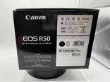 Canon EOS R50 Mirrorless Camera with 18-45mm Lens (Black) - photo 2