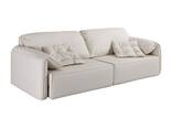 New Modern Minimalist Elephant Ear Sofa Bed Leather Nordic Living Room Straight Row Size