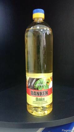 Подсолнечное масло" данкен" рафинированное 1 литр.
