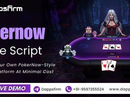 Reliable Pokernow Clone Script – Fast Setup & Minimal Investment