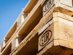 Warehouse pallet, 4 way fumigation wood pallet, wooden pallet price