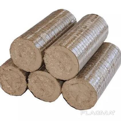 Wood briquette